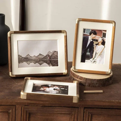 Brooks Solid Wood Tabletop Picture Frame