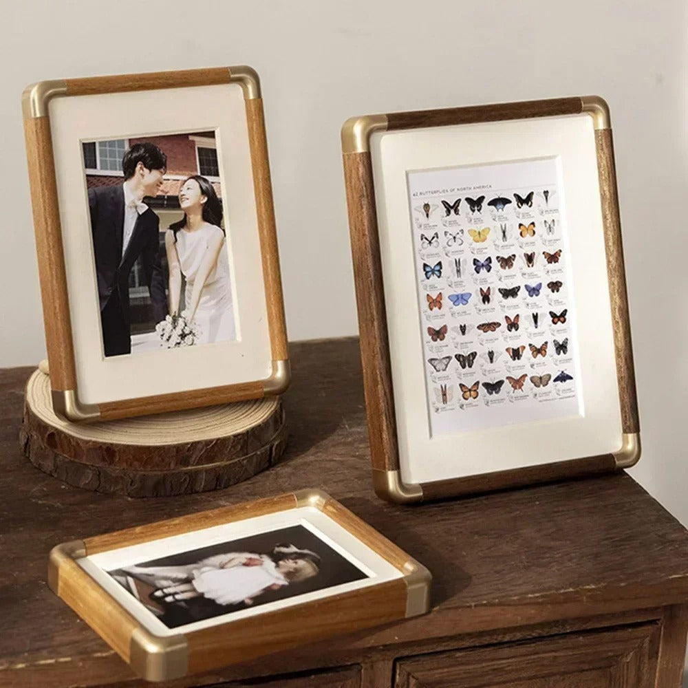 Brooks Solid Wood Tabletop Picture Frame