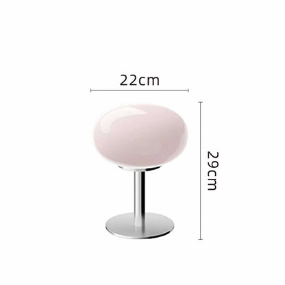 Italian Designer Sculptural Glass Table Lamp