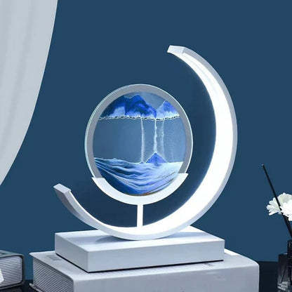 Sandlight 3D Moving Quicksand Table Lamp