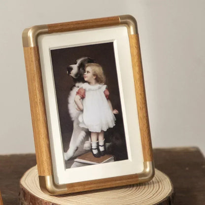 Brooks Solid Wood Tabletop Picture Frame